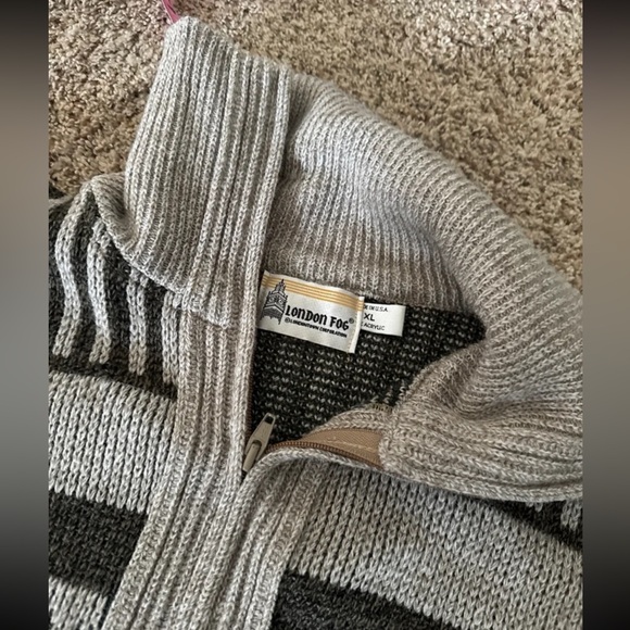 Vintage London Fog Outdoors Unlimited full-zip cardigan sweater 
Size XL - Picture 7 of 12